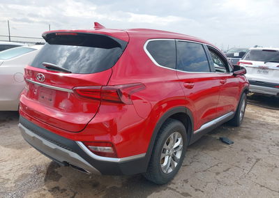 2020 Hyundai Santa Fe Sel/sel Plus, пошкодження: Передня частина, Iaai лот 45526325, фото 4 з 18