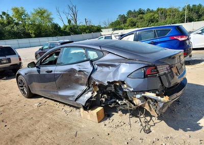 2023 Tesla Model S, uszkodzenie: Bok, Copart lot 66818086, zdjęcie 2 z 15