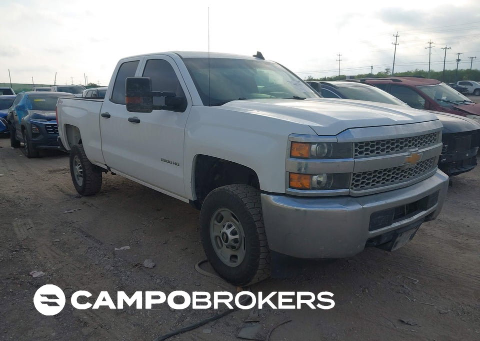 2019 Chevrolet Silverado 2500hd Wt, Front End damage, Iaai lot 46021042
