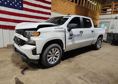 2022 Chevrolet Silverado Ltd K1500 Custom, Front End damage, Copart lot 66840936
