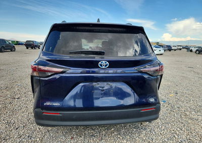 2025 Toyota Sienna Le 8-passenger, Side damage, Copart lot 65813486, photo 6 of 6
