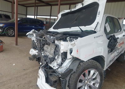 2022 Chevrolet Silverado 1500 2wd  Short Bed Custom, uszkodzenie: Przód, Iaai lot 45636475, zdjęcie 6 z 6