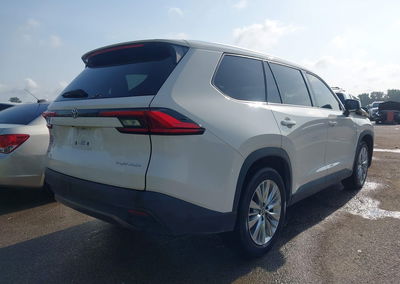 2024 Toyota Grand Highlander Platinum, пошкодження: Передня частина, Iaai лот 45742480, фото 4 з 6