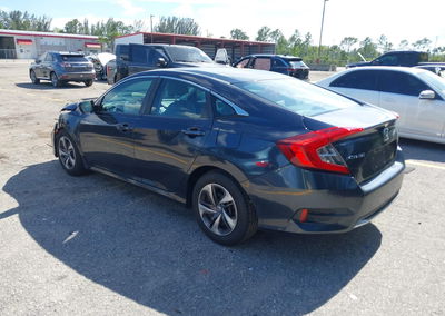 2020 Honda Civic Lx, daño Frontal, Iaai lote 45138228, foto 3 de 18