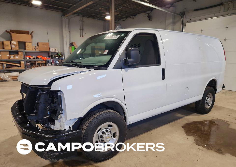 2023 Chevrolet Express G2500 4lt, пошкодження: Передня частина, Copart лот 76536795