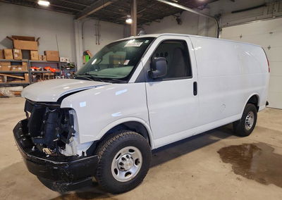 2023 Chevrolet Express G2500 4lt, пошкодження: Передня частина, Copart лот 76536795