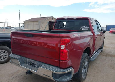 2019 Chevrolet Silverado 1500 Lt, daño Lateral izquierdo, Iaai lote 45767348, foto 4 de 6