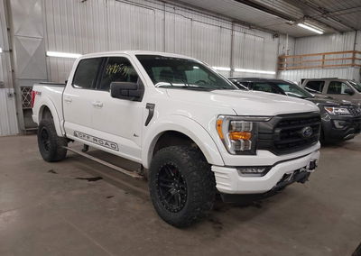 2022 Ford F-150 Xlt, daño Lateral izquierdo, Iaai lote 44925131