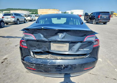 2022 Tesla Model 3, daño Trasero, Copart lote 62112506, foto 6 de 6