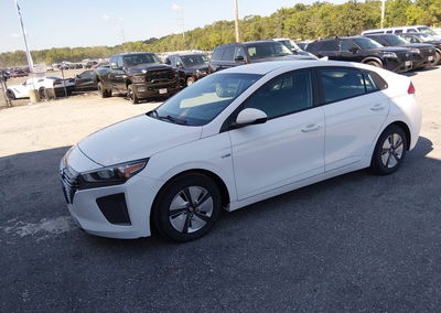 2019 Hyundai Ioniq Hybrid Blue, uszkodzenie: Normal Wear & Tear, Iaai lot 45763492, zdjęcie 2 z 6
