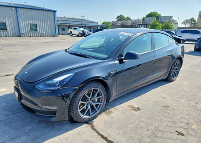 2022 Tesla Model 3, daño Trasero, Copart lote 62112506