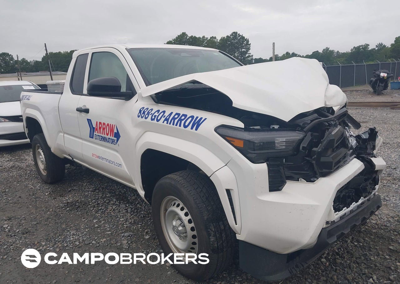 2025 Toyota Tacoma Sr, daño Frontal, Iaai lote 45604675
