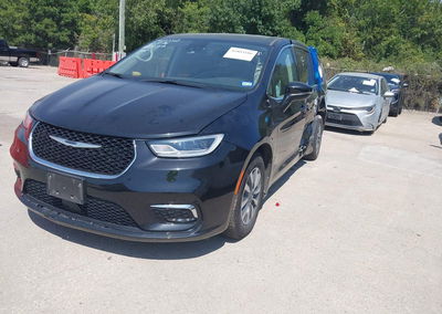 2023 Chrysler Pacifica Hybrid Touring L, пошкодження: Лівий бік, Iaai лот 45803186, фото 2 з 6