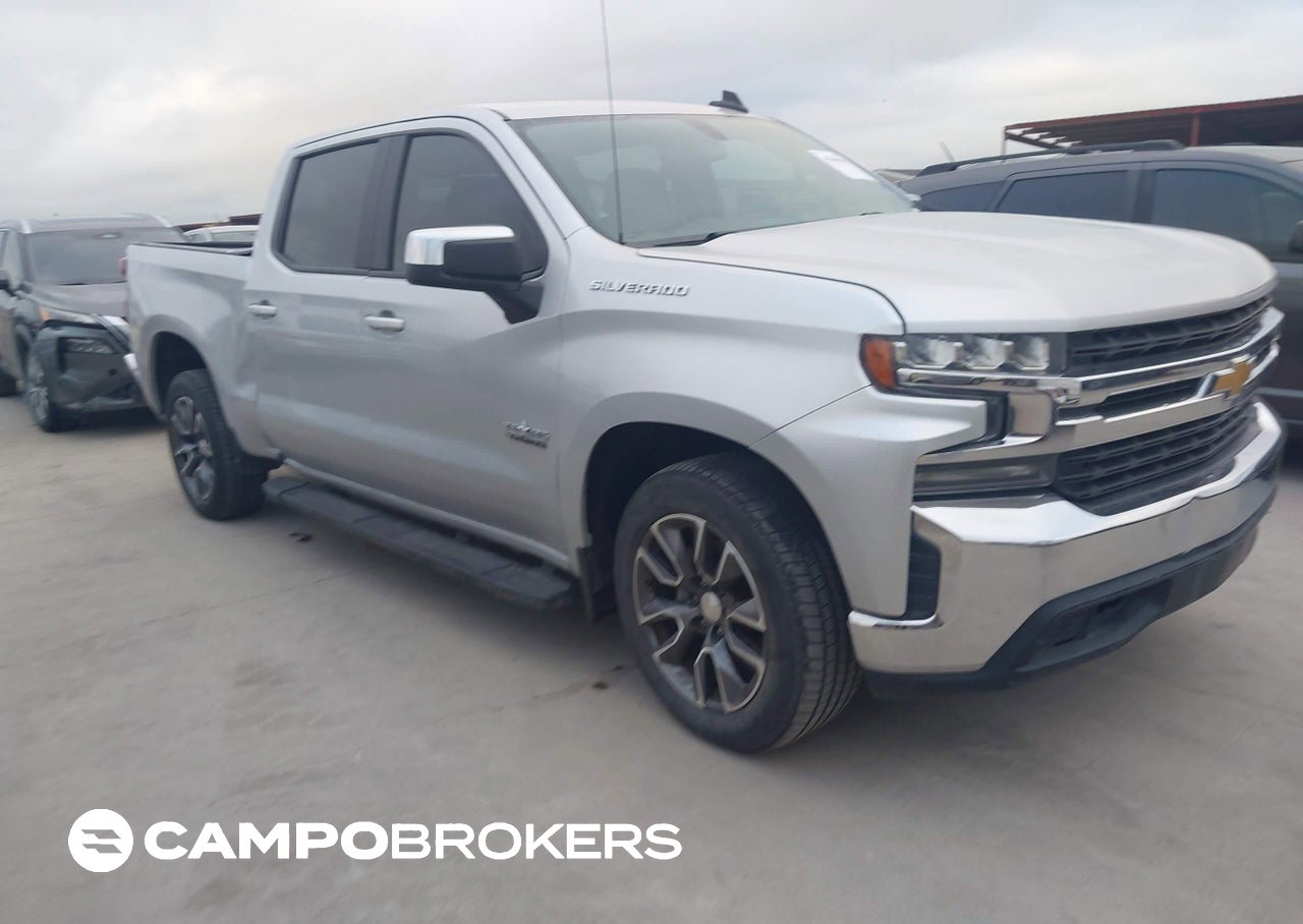 2021 Chevrolet Silverado 1500 2wd  Short Bed Lt, uszkodzenie: Tył, Iaai lot 45406081