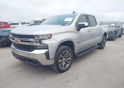 2021 Chevrolet Silverado 1500 2wd  Short Bed Lt, uszkodzenie: Tył, Iaai lot 45406081, zdjęcie 2 z 6