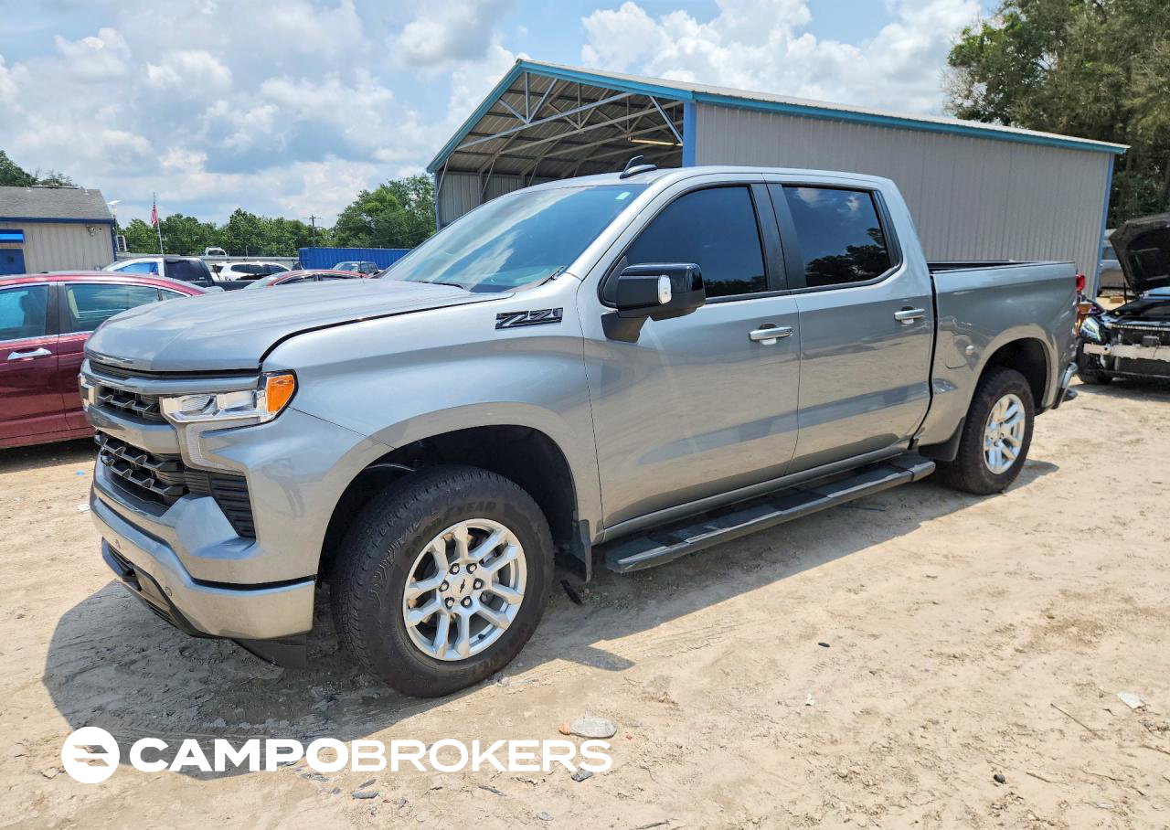 2025 Chevrolet Silverado K1500 Rst, daño Mecánico, Copart lote 63414796