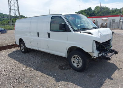 2020 Chevrolet Express Cargo Rwd 3500 Extended Wheelbase Wt, пошкодження: Передня частина, Iaai лот 42657202