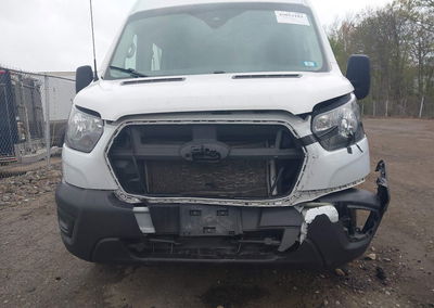 2021 Ford Transit-350 Cargo Van, daño Frontal, Iaai lote 45053181, foto 6 de 17