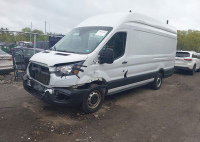 2021 Ford Transit-350 Cargo Van, daño Frontal, Iaai lote 45053181, foto 2 de 17