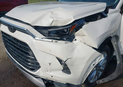 2024 Toyota Grand Highlander Platinum, пошкодження: Передня частина, Iaai лот 45742480, фото 6 з 6