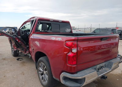 2019 Chevrolet Silverado 1500 Lt, daño Lateral izquierdo, Iaai lote 45767348, foto 3 de 6