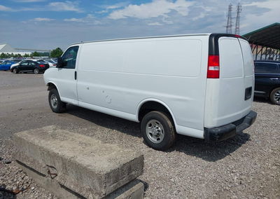 2020 Chevrolet Express Cargo Rwd 3500 Extended Wheelbase Wt, пошкодження: Передня частина, Iaai лот 42657202, фото 3 з 6
