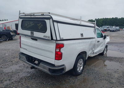 2020 Chevrolet Silverado 1500 2wd  Long Bed Wt, daño Frontal, Iaai lote 45830582, foto 4 de 6