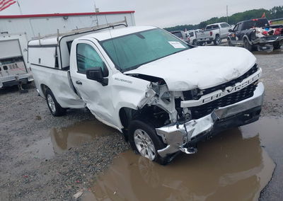 2020 Chevrolet Silverado 1500 2wd  Long Bed Wt, daño Frontal, Iaai lote 45830582