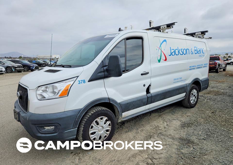 2021 Ford Transit T-250, пошкодження: Задня частина, Copart лот 53899896