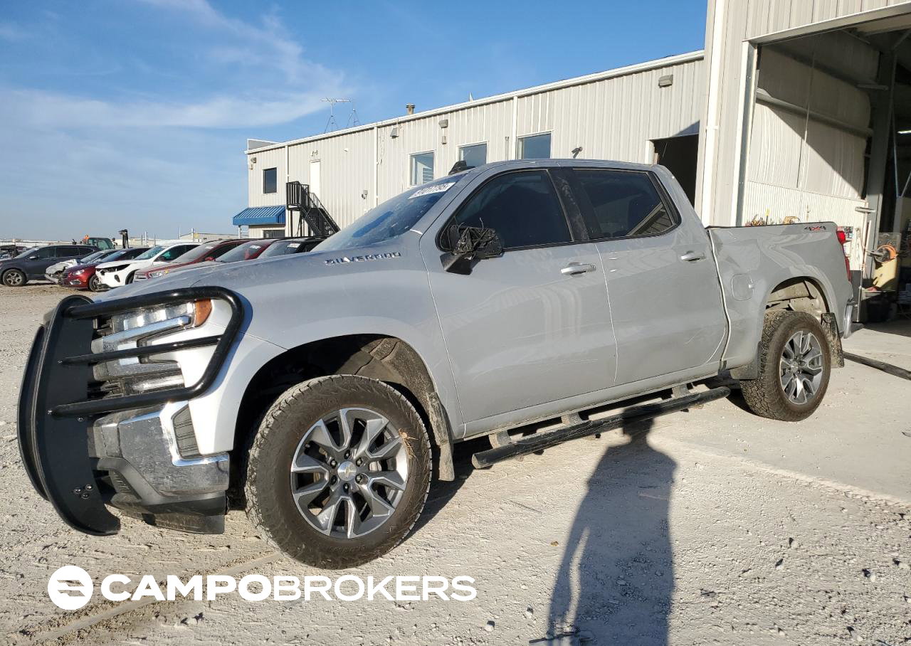2020 Chevrolet Silverado K1500 Lt, uszkodzenie: Przód, Copart lot 91017795