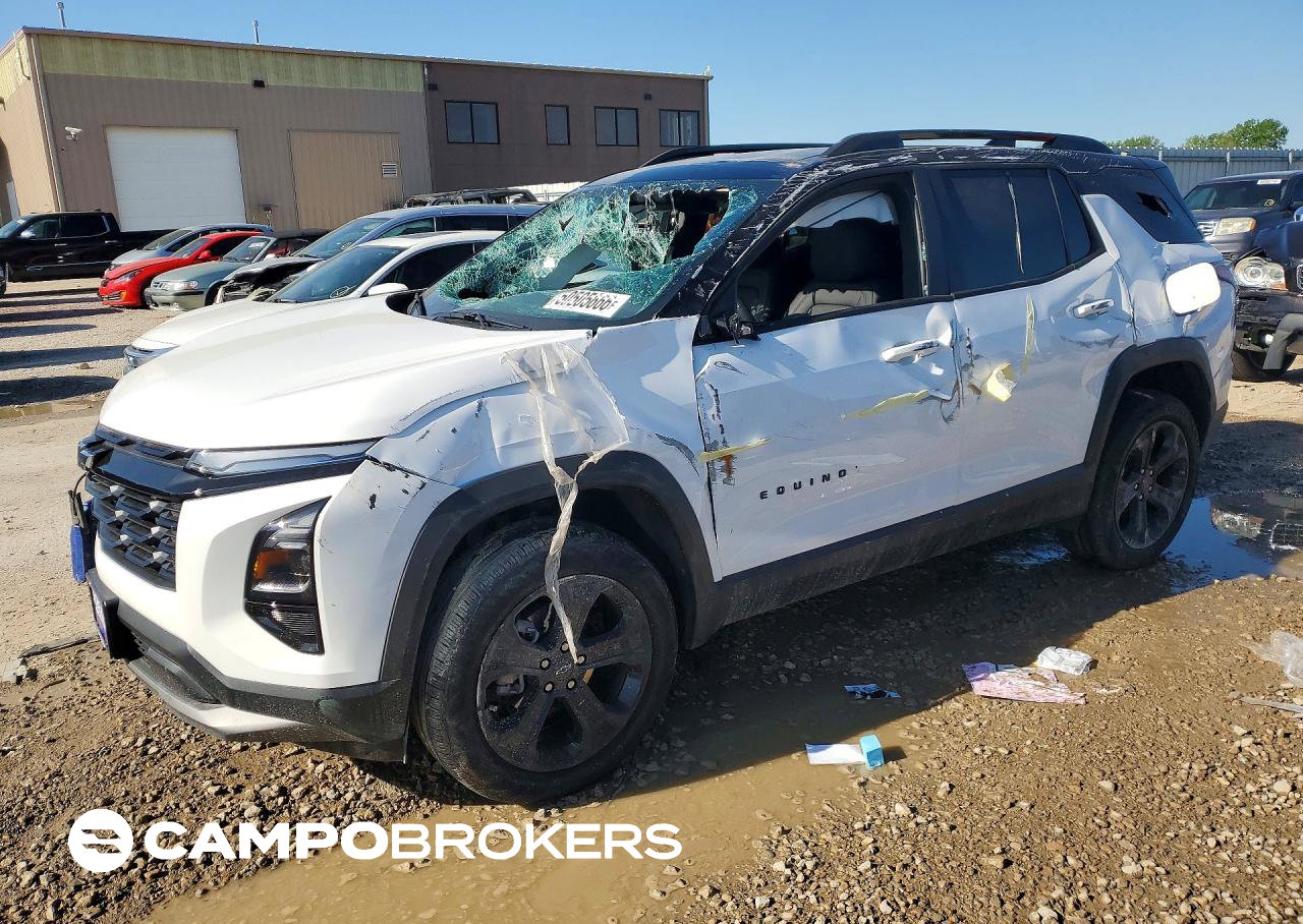 2026 Chevrolet Equinox Lt, пошкодження: Перекидання, Copart лот 50505666