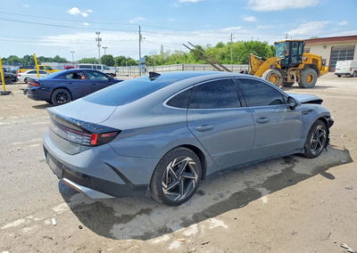 2025 Hyundai Sonata Sel, daño Frontal, Copart lote 57369566, foto 3 de 14