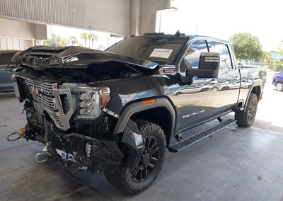 2023 Gmc Sierra 3500hd 4wd  Standard Bed Denali, пошкодження: Передня частина, Iaai лот 45519599, фото 2 з 6