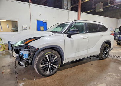 2021 Toyota Highlander Xse, пошкодження: Передня частина, Copart лот 65341376