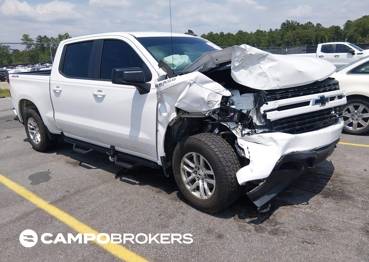 2019 Chevrolet Silverado 1500 Rst, Right Front damage, Iaai lot 45454095