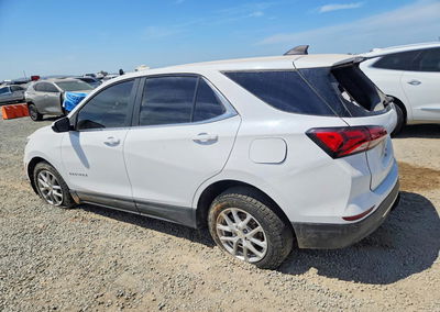 2023 Chevrolet Equinox Lt, daño Trasero, Copart lote 66902506, foto 2 de 6