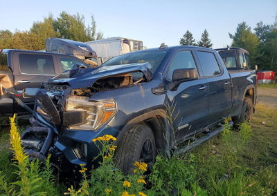 2020 Gmc Sierra K1500 Elevation, Front End damage, Copart lot 62786006