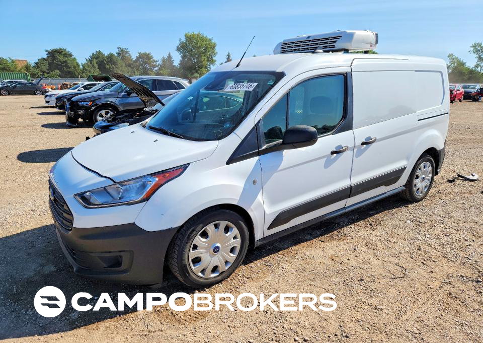 2020 Ford Transit Connect Xl, daño Desgaste normal, Copart lote 65836746