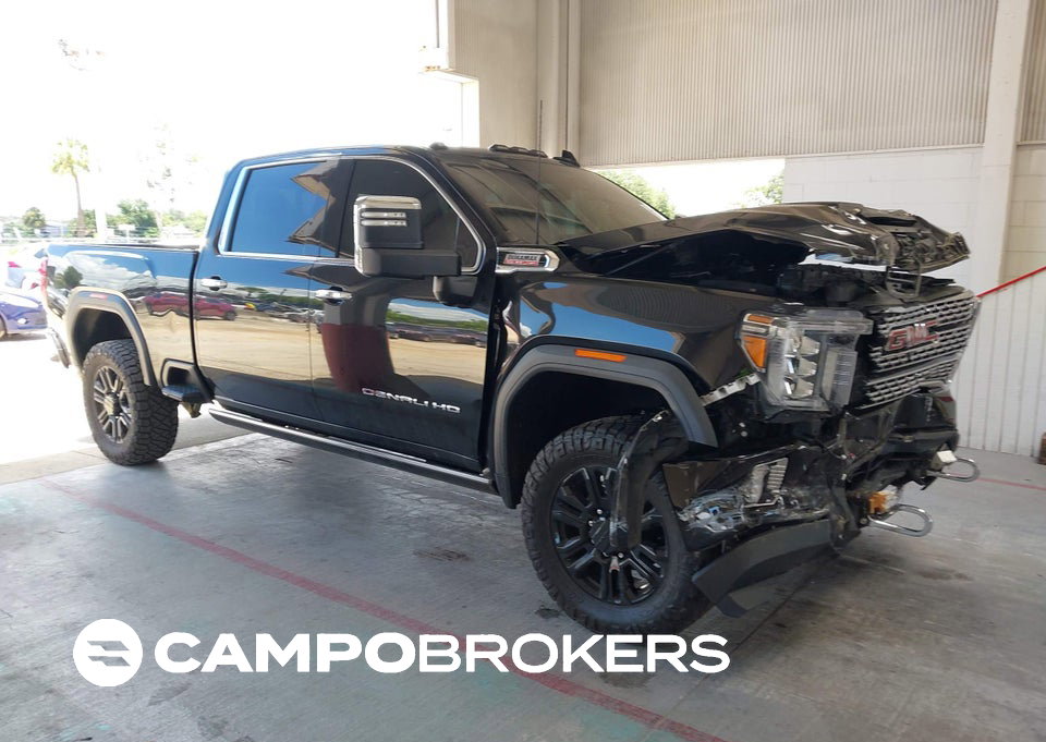2023 Gmc Sierra 3500hd 4wd  Standard Bed Denali, пошкодження: Передня частина, Iaai лот 45519599