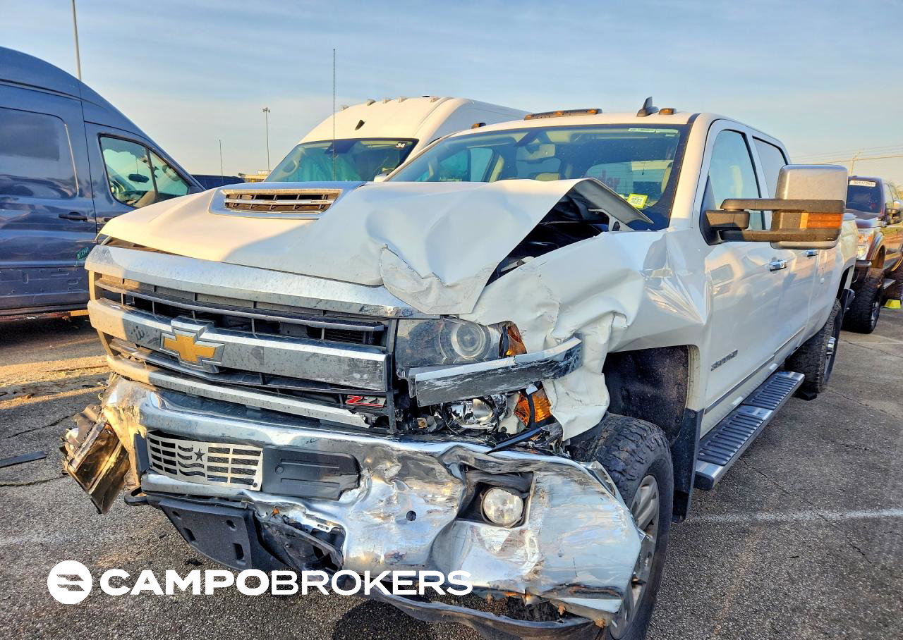 2019 Chevrolet Silverado K3500 Ltz, uszkodzenie: Przód, Copart lot 55385286