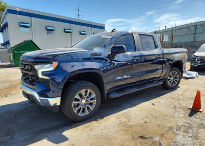 2022 Chevrolet Silverado K1500 Lt, daño Trasero, Copart lote 54542006
