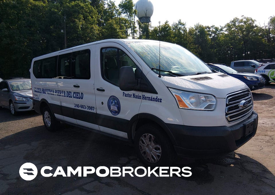 2019 Ford Transit-350 Xlt, daño Lateral izquierdo, Iaai lote 45661341