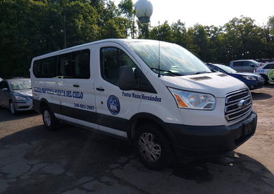 2019 Ford Transit-350 Xlt, daño Lateral izquierdo, Iaai lote 45661341