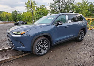 2026 Toyota Grand Highlander Hybrid Max Platinum, Front End damage, Copart lot 67901416