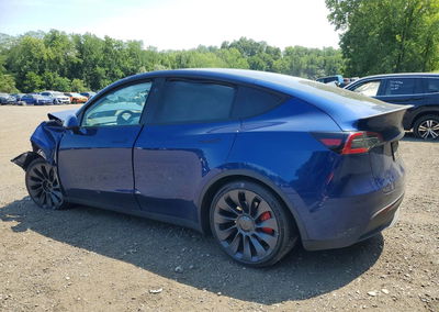2024 Tesla Model Y, Front End damage, Copart lot 62465156, photo 2 of 13