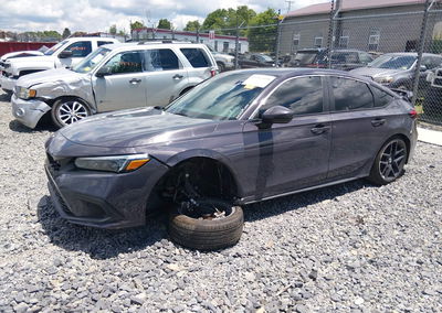 2023 Honda Civic Sport Touring, uszkodzenie: Lewy przód, Iaai lot 45397658, zdjęcie 2 z 17