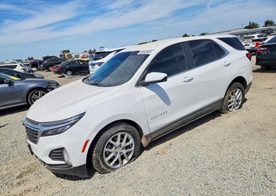 2023 Chevrolet Equinox Lt, daño Trasero, Copart lote 66902506