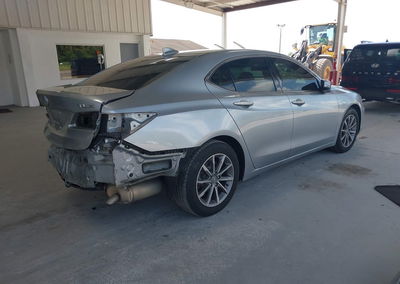 2020 Acura Tlx Standard, Left Rear damage, Iaai lot 45703594, photo 4 of 17