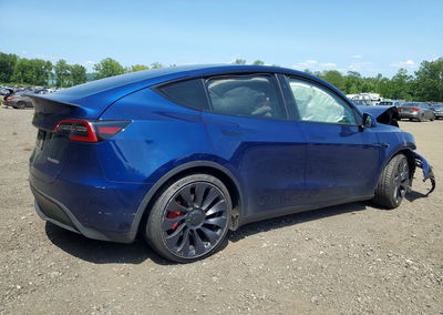 2024 Tesla Model Y, Front End damage, Copart lot 62465156, photo 3 of 13