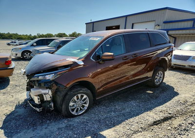 2024 Toyota Sienna Le, uszkodzenie: Przód, Copart lot 66940786